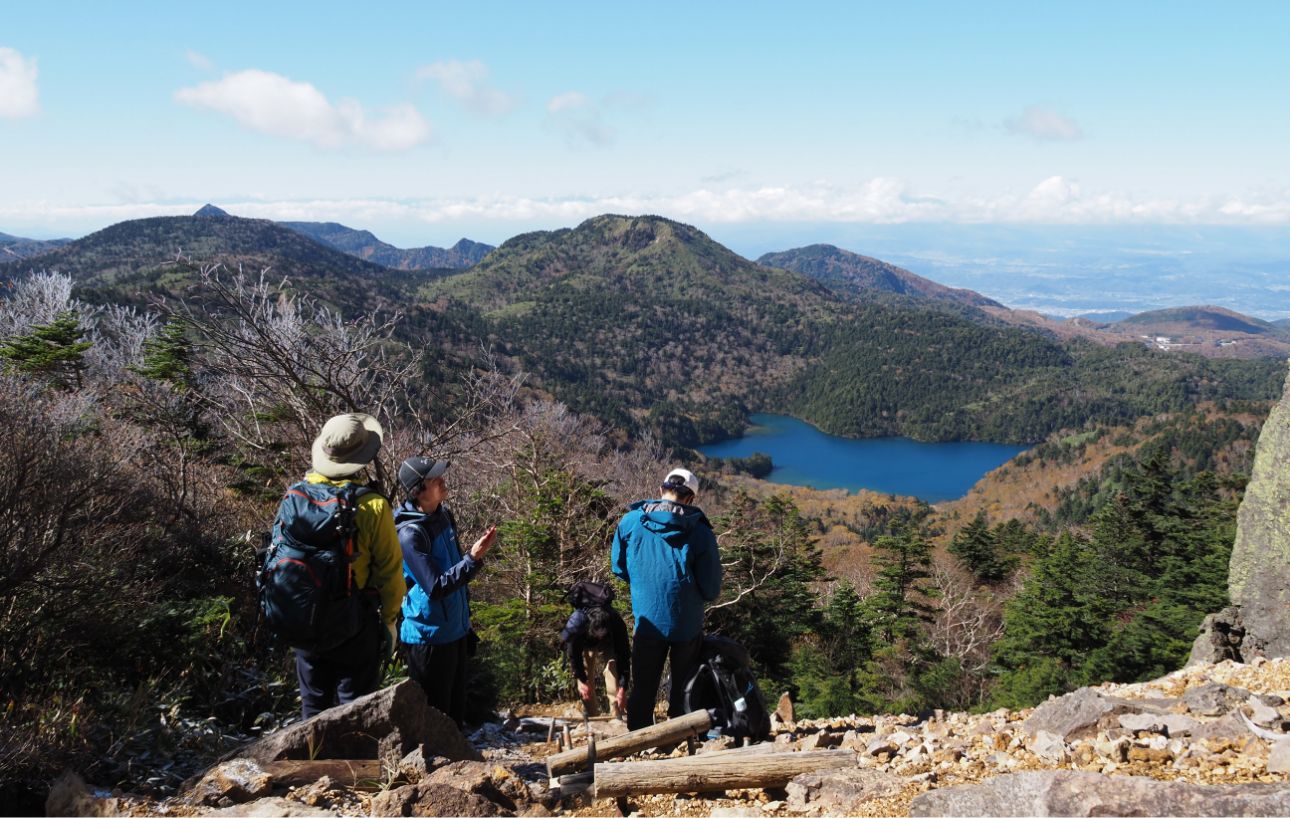 絶景を目指して山歩き写真1