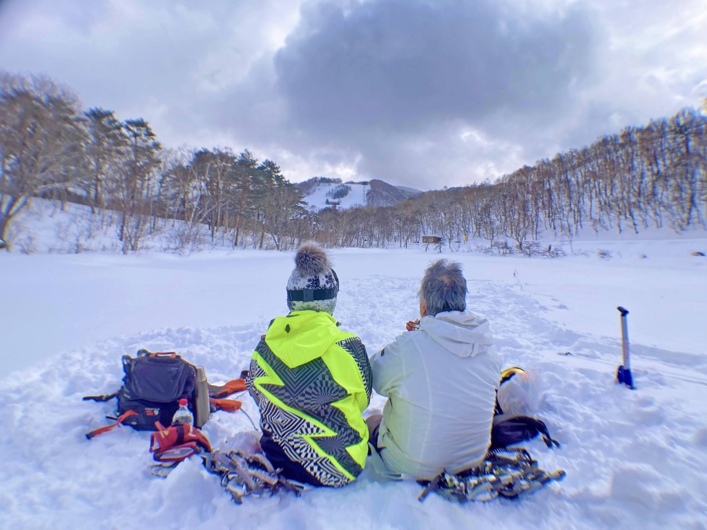プライベートガイド4　Snowshoe Private Tour report
