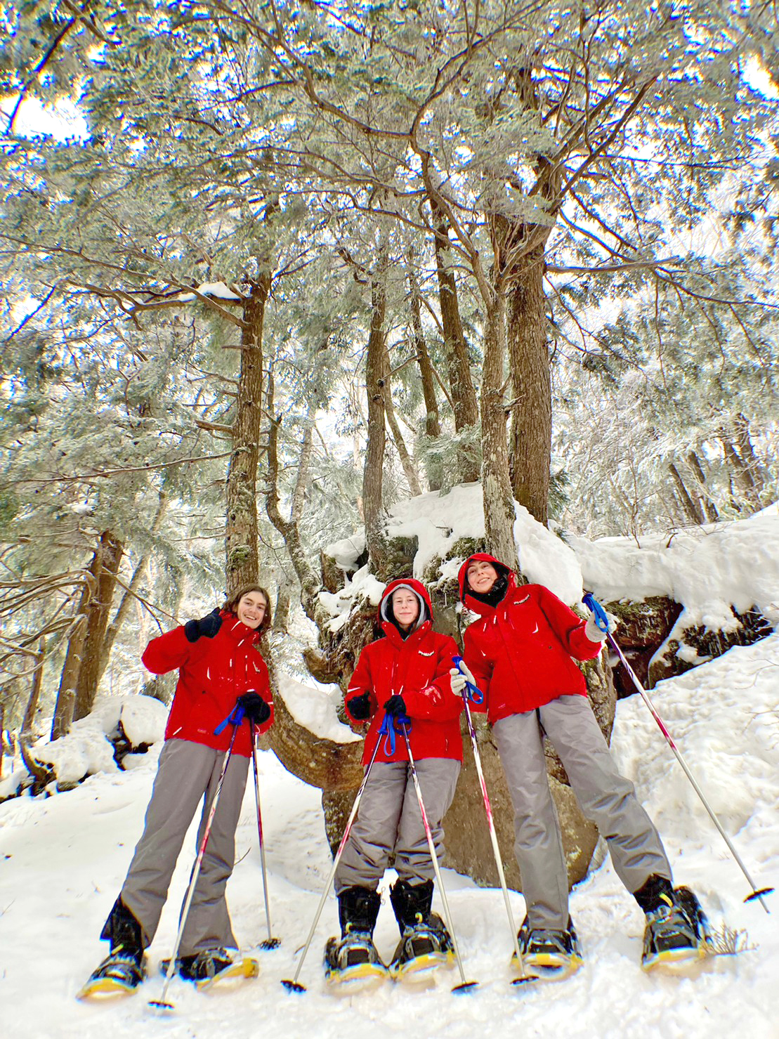 初めてスノーシュー7　2 Hours Group Tour report