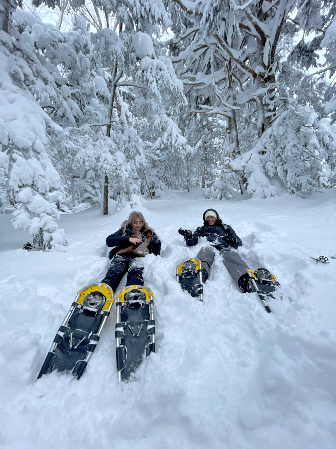 初めてスノーシュー6　2 Hours Group Tour report