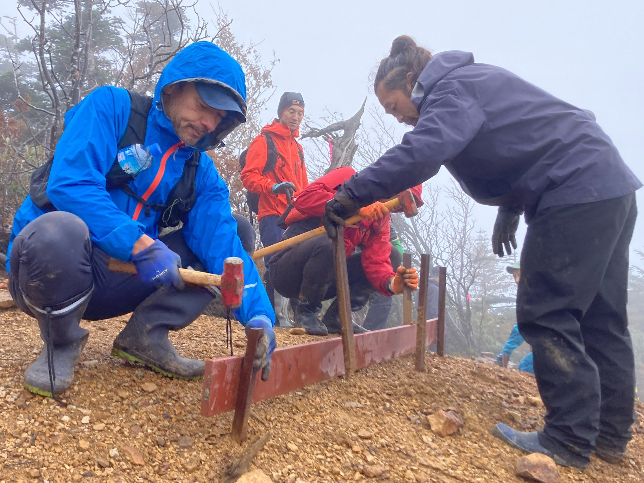 赤石山登山道修繕レポート/Mt.Akaishi Trail Repair Report