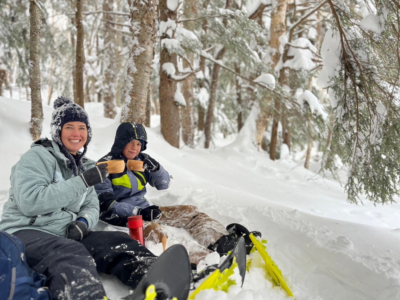 スノーシューガイドツアー12/Snowshoe Tour report12