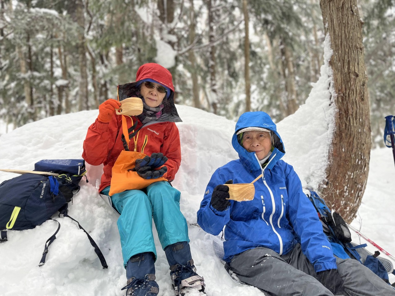 スノーシューガイドツアー26/Snowshoe Tour report26