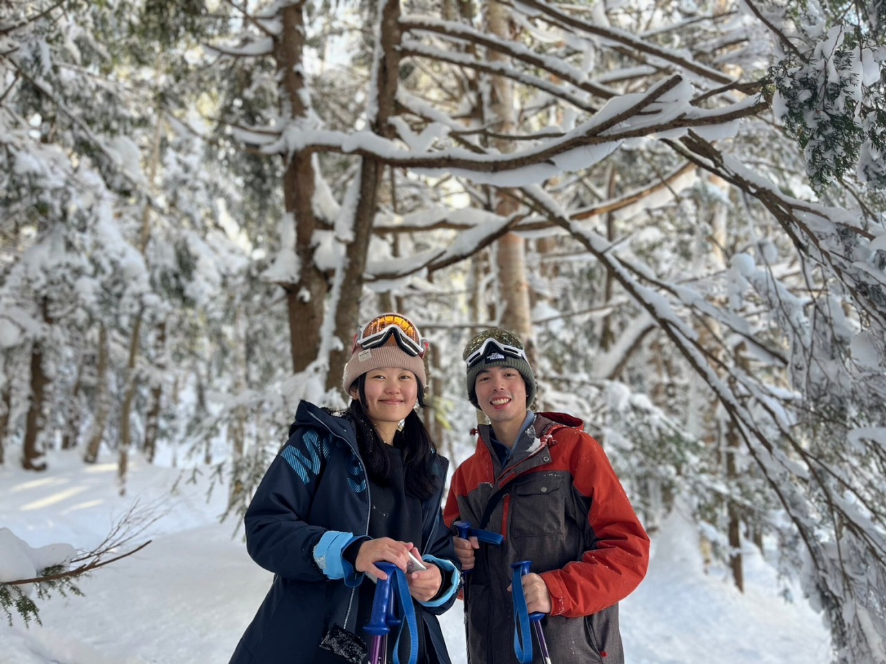 スノーシューガイドツアー23+24/Snowshoe Tour report23+24