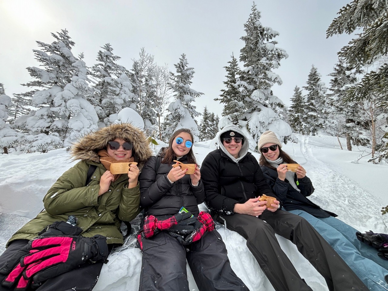 スノーシューガイドツアー30/Snowshoe Tour report30