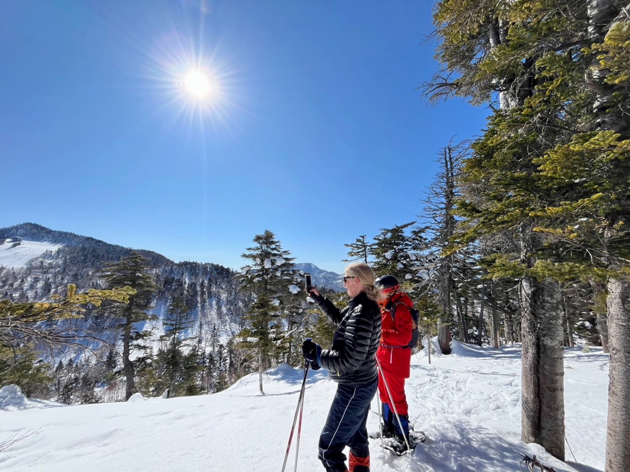 スノーシューガイドツアー40/Snowshoe Tour report40