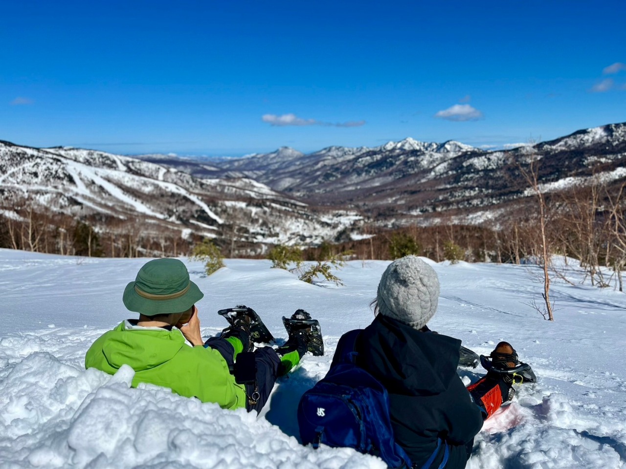 スノーシューガイドツアー43/Snowshoe Tour report43