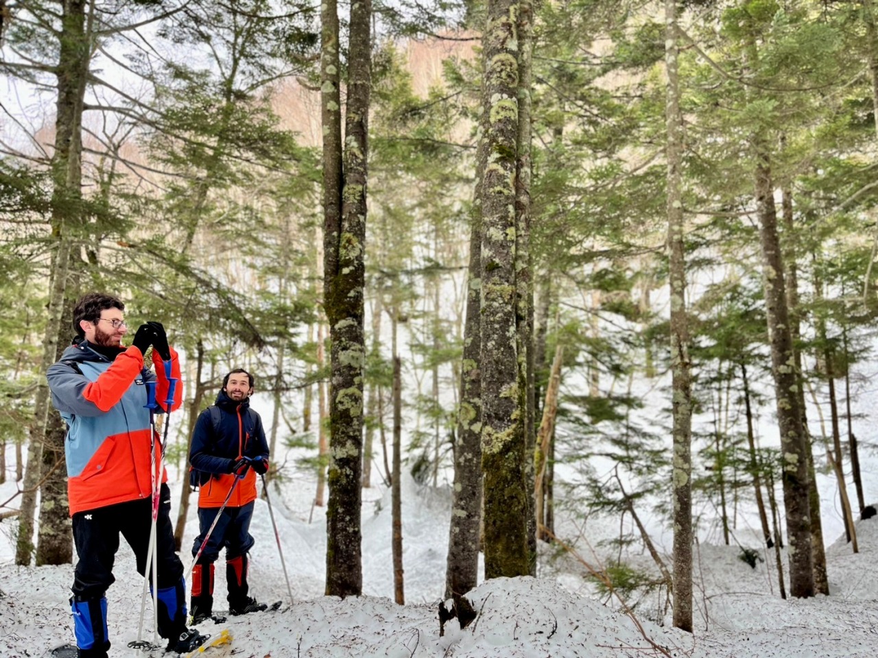 スノーシューガイドツアー45/Snowshoe Tour report45