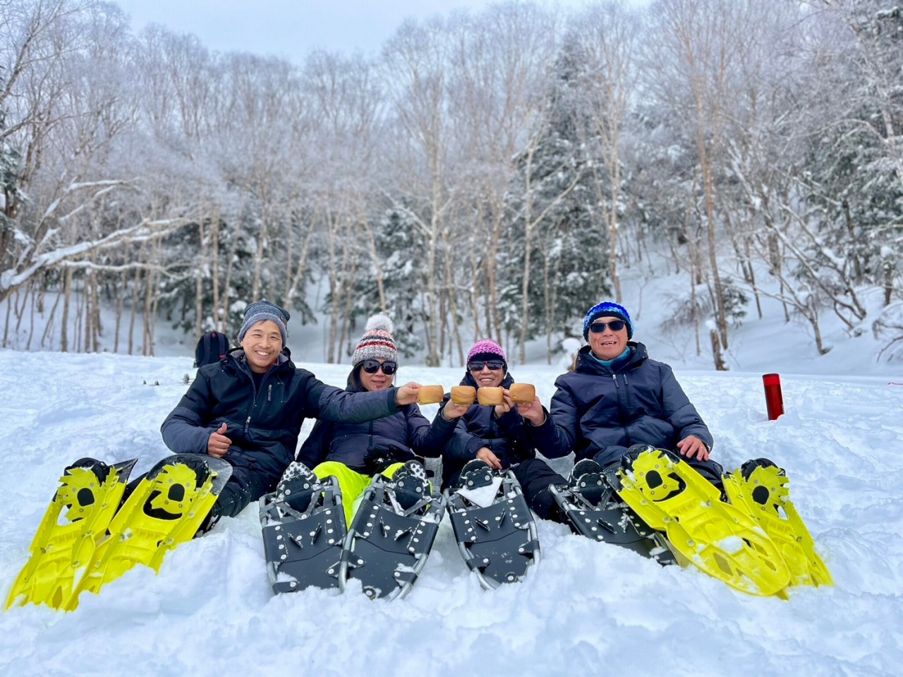 スノーシューガイドツアー29/Snowshoe Tour report29