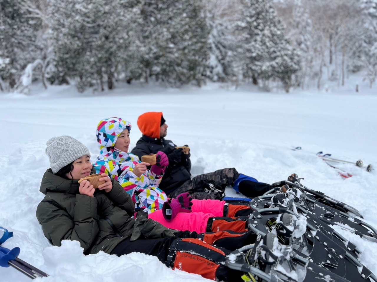 スノーシューガイドツアー33/Snowshoe Tour report33