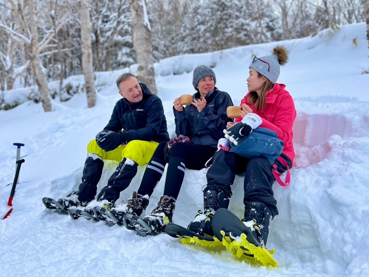 スノーシューガイドツアー34/Snowshoe Tour report34