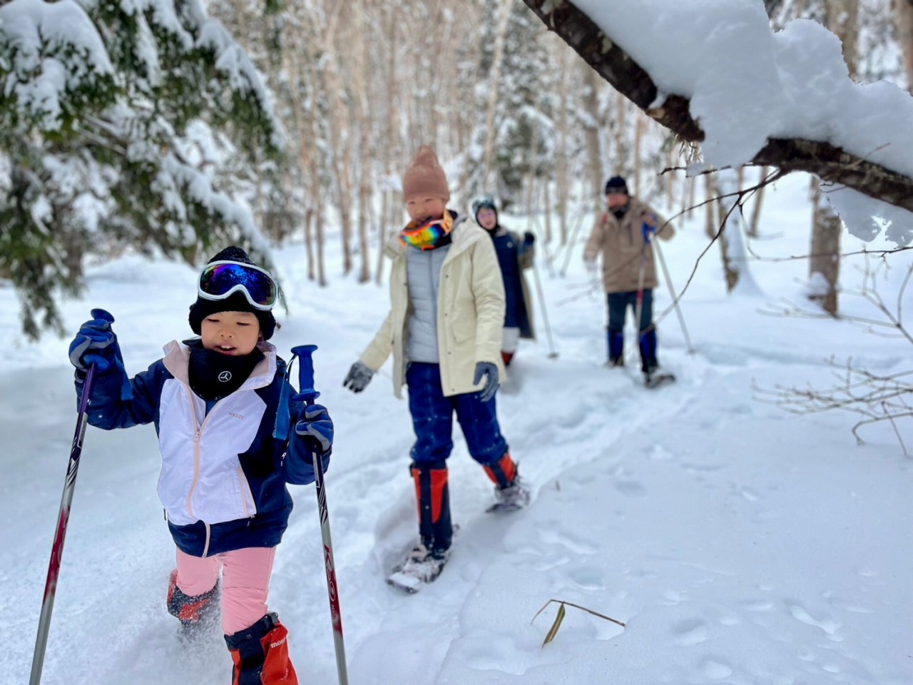 スノーシューガイドツアー37/Snowshoe Tour report37