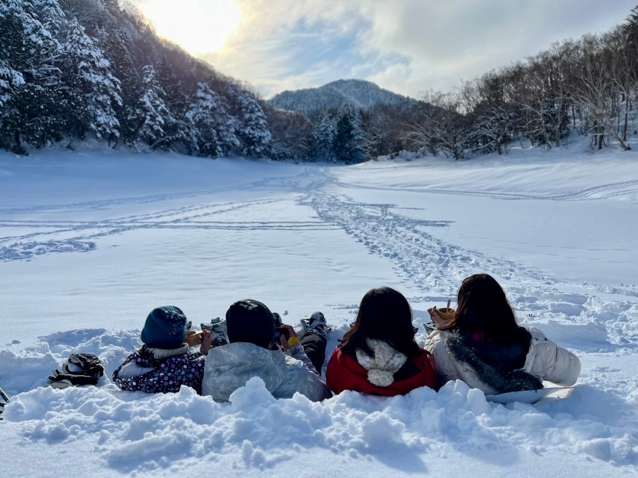 スノーシューガイドツアー38/Snowshoe Tour report38