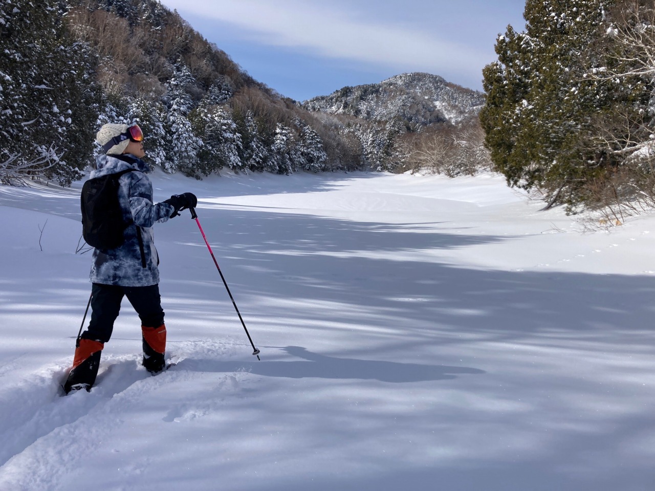 スノーシューガイドツアー50/Snowshoe Tour report50