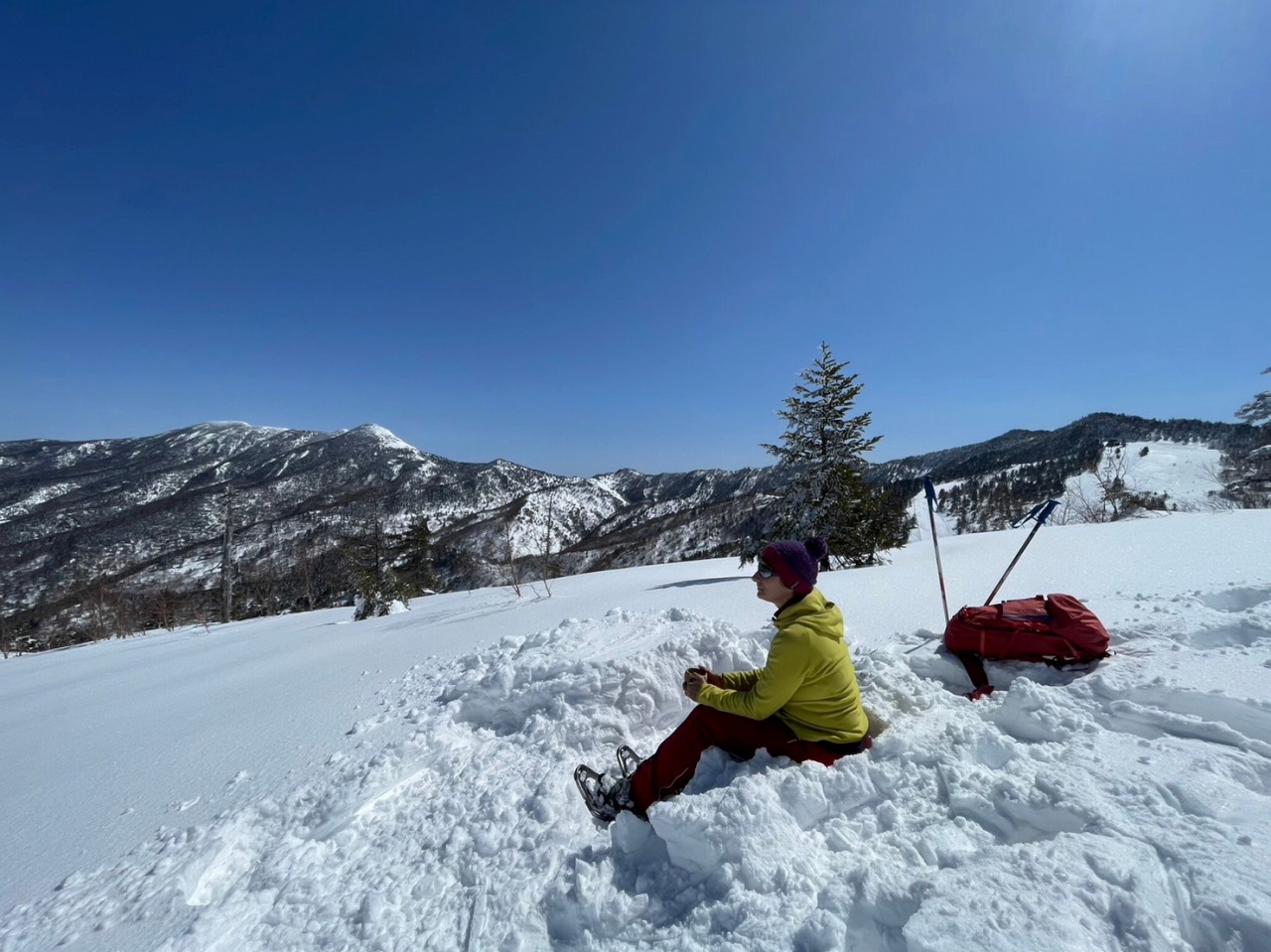スノーシューガイドツアー58/Snowshoe Tour report58