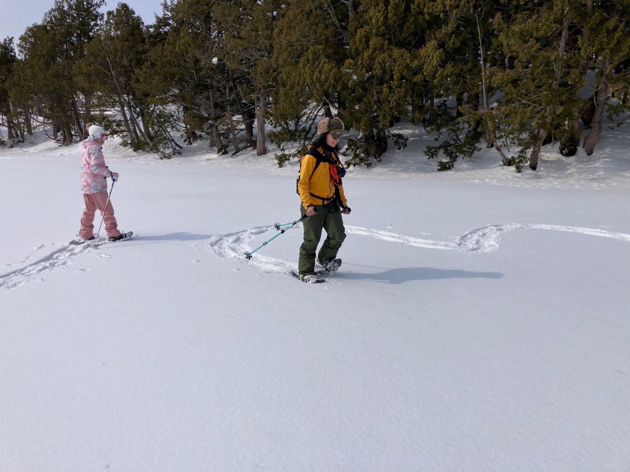 スノーシューガイドツアー60/Snowshoe Tour report60