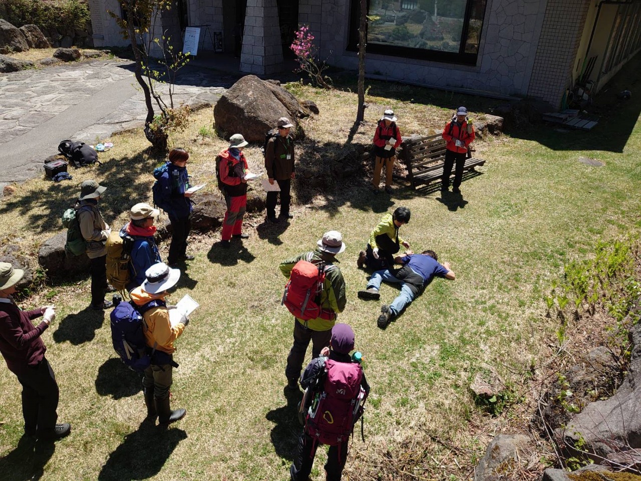 ガイド研修中！/Undergoing guide training