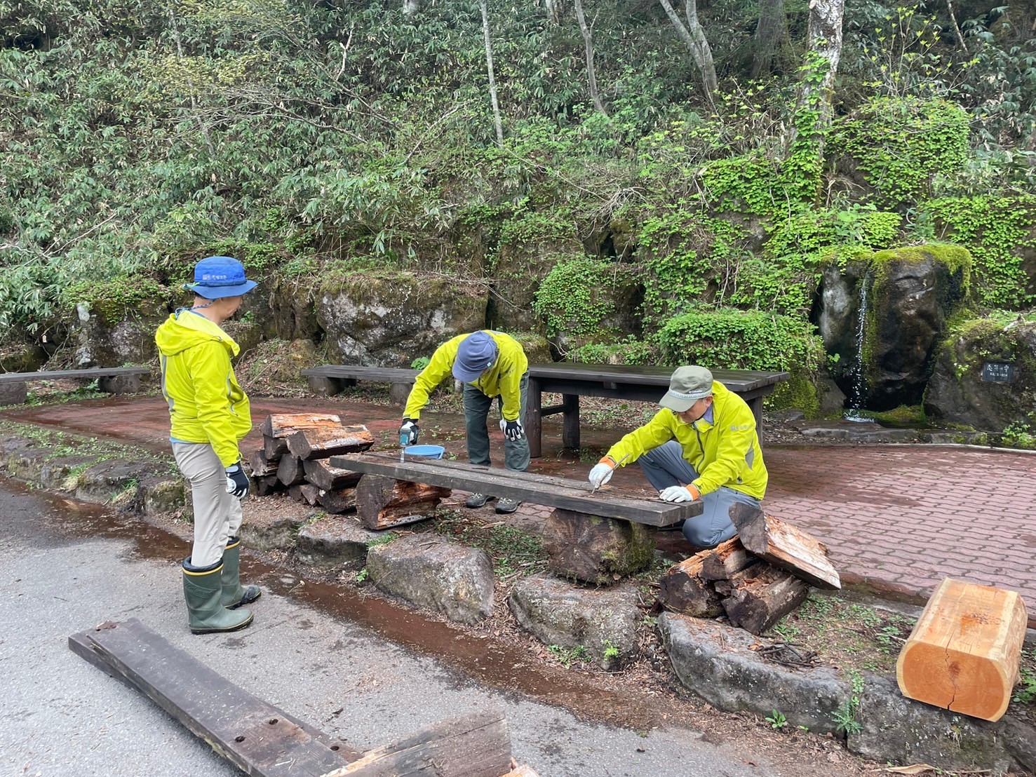 清水公園整備/Park Cleaning