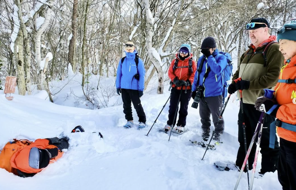 雪上ガイドトレーニング/guides training💪