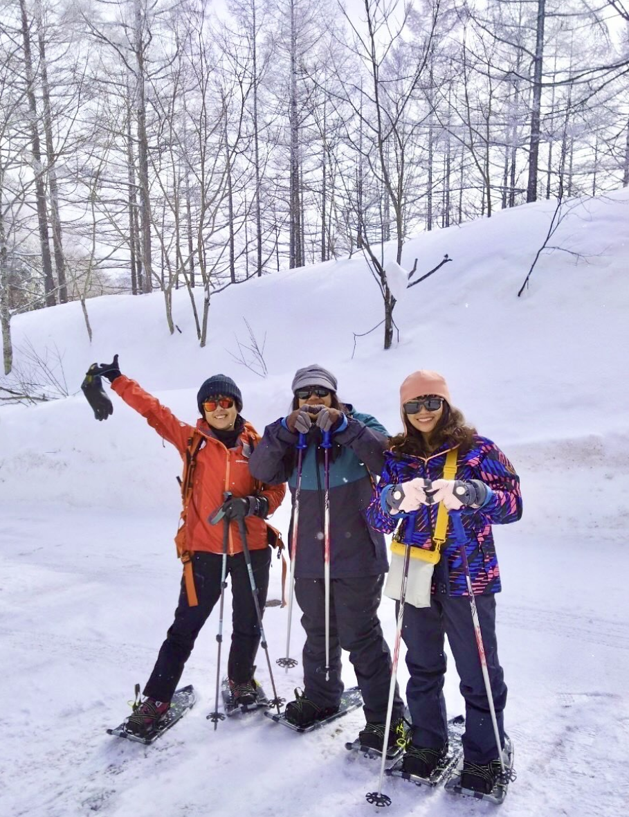 スノーシューツアー/Snowshoe Tour, 1 February 2025 ②
