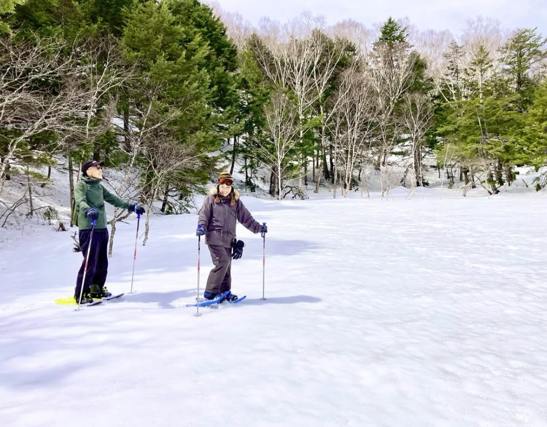 スノーシュープログラム/Snowshoe Tour, 6 April 2025