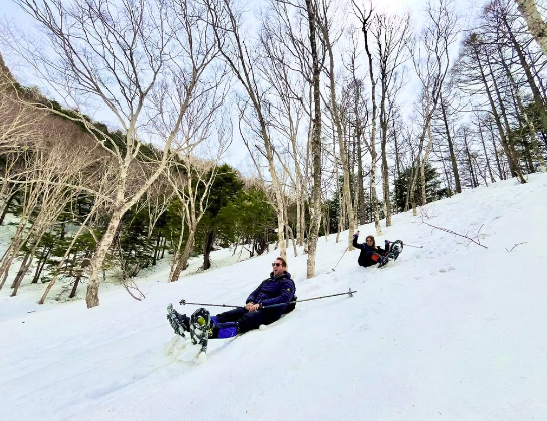 スノーシュープログラム/Snowshoe Tour, 10 April 2025